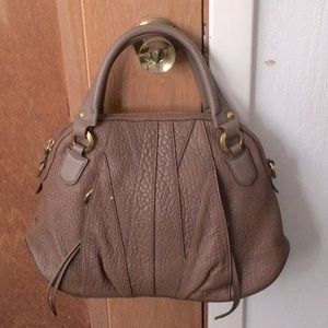 orYANY Mocha Leather Satchel